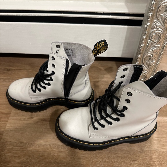 JADON BOOT SMOOTH LEATHER PLATFORMS - Picture 3 of 5